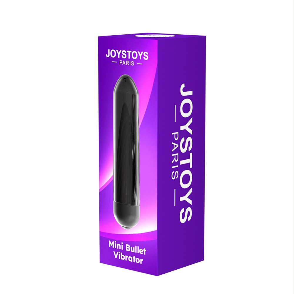 Mini vibromasseur bullet noir JOYSTOYS PARIS